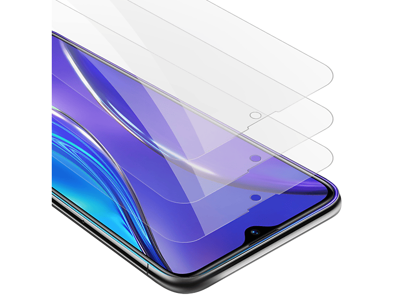 Oppo Realme K5) / X2 / CADORABO XT Tempered Glas Schutzglas Schutzfolie(für 3x