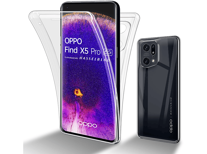 XINYEXIN Cover Per Oppo A17, Custodia Antiurto 360 Gradi Protezione Dello Schermo Incorporata - Foto 8