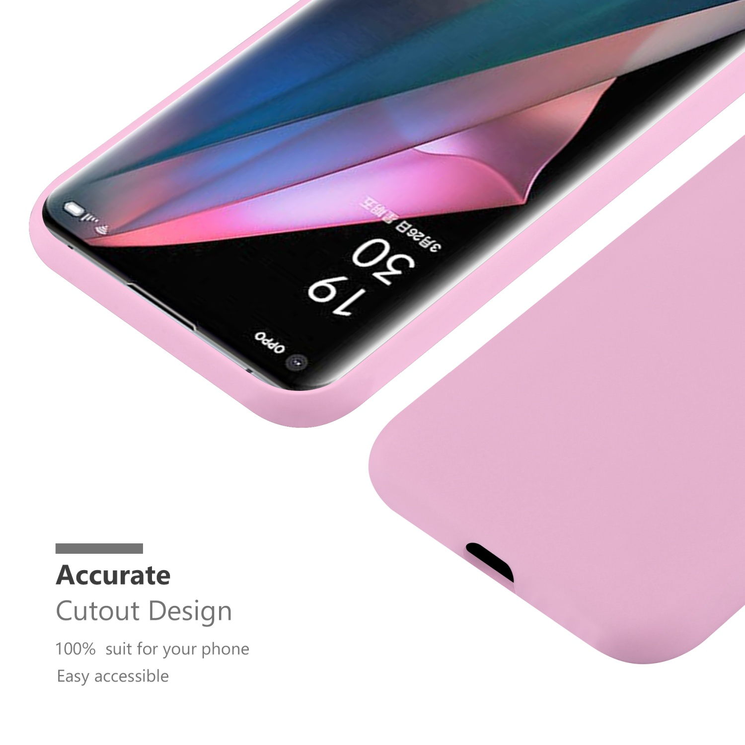 ROSA Style, Backcover, CANDY CADORABO Candy FIND Oppo, PRO, im X3 TPU Hülle