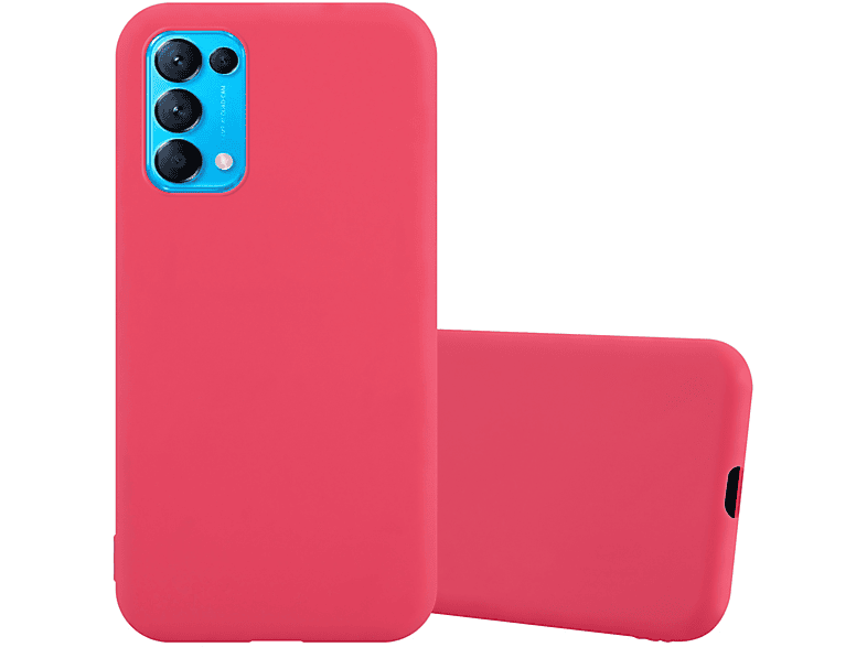 Candy X3 Style, ROT FIND CANDY LITE, TPU Backcover, Oppo, Hülle im CADORABO