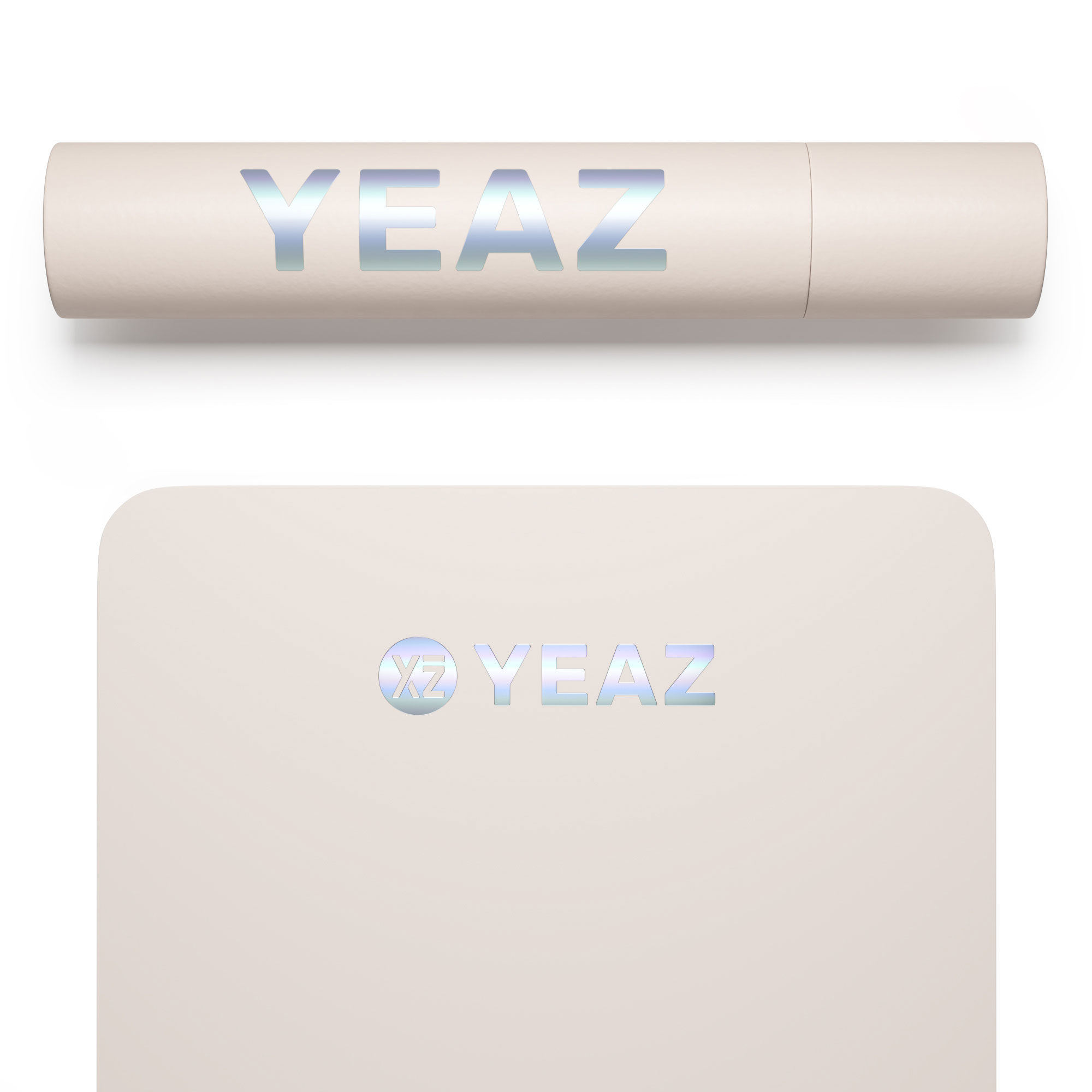 YEAZ MOVE UP Yogamatte, Set dust & pearl Yogaband