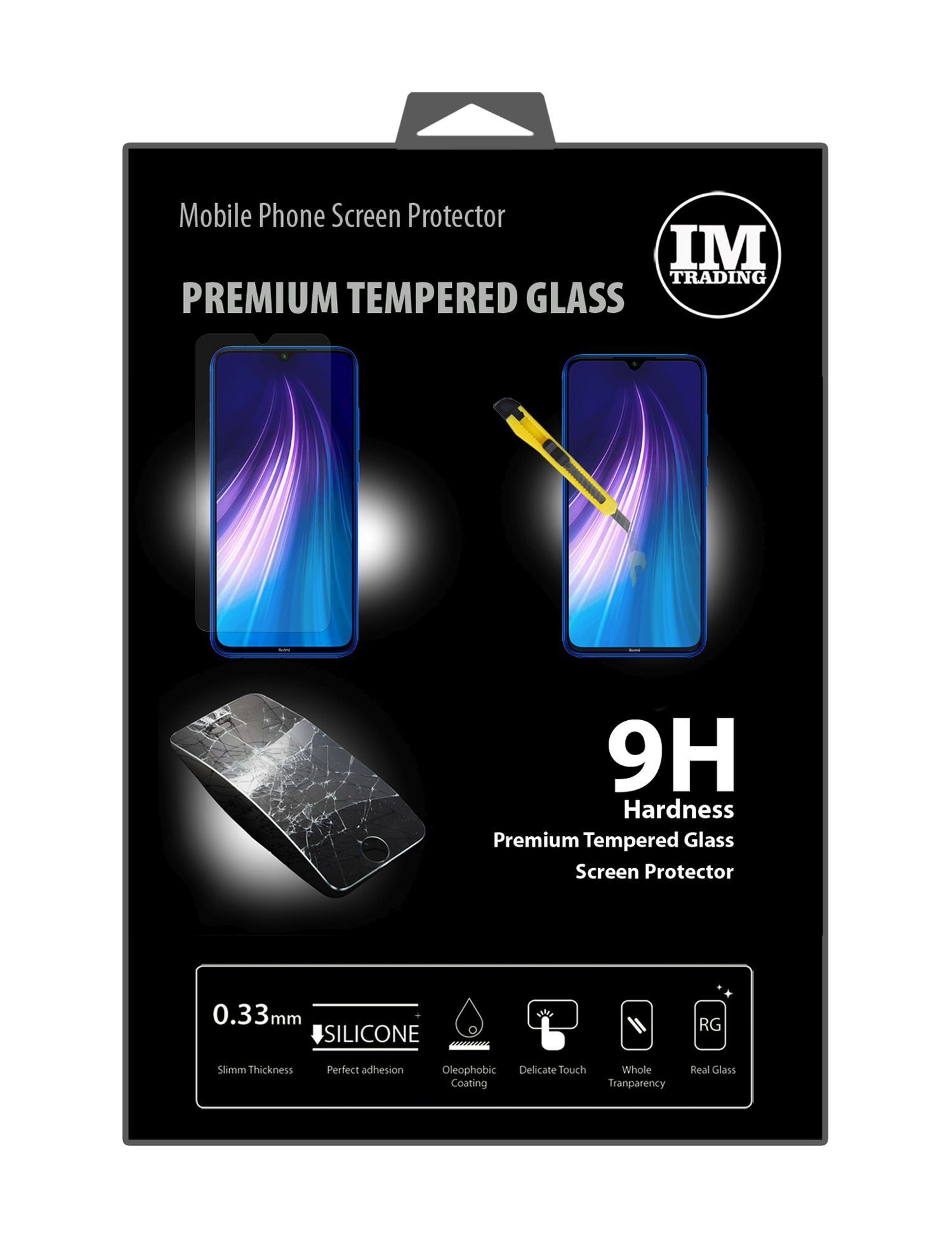 COFI Schutzglas 9H kompatibel mit NOTE REDMI 2021 2021) 8 8 Glas Displayschutz(für Passgenau Displayschutzfolie NOTE XIAOMI XIAOMI REDMI