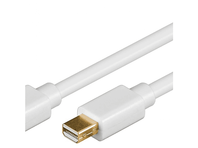 GOOBAY Mini DisplayPort Verbindungskabel m 1.2, 1 kabel, vergoldet, DisplayPort