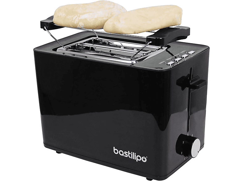 Tostadora horizontal - BASTILIPO BAST-2123, 900 W, 1 ranuras