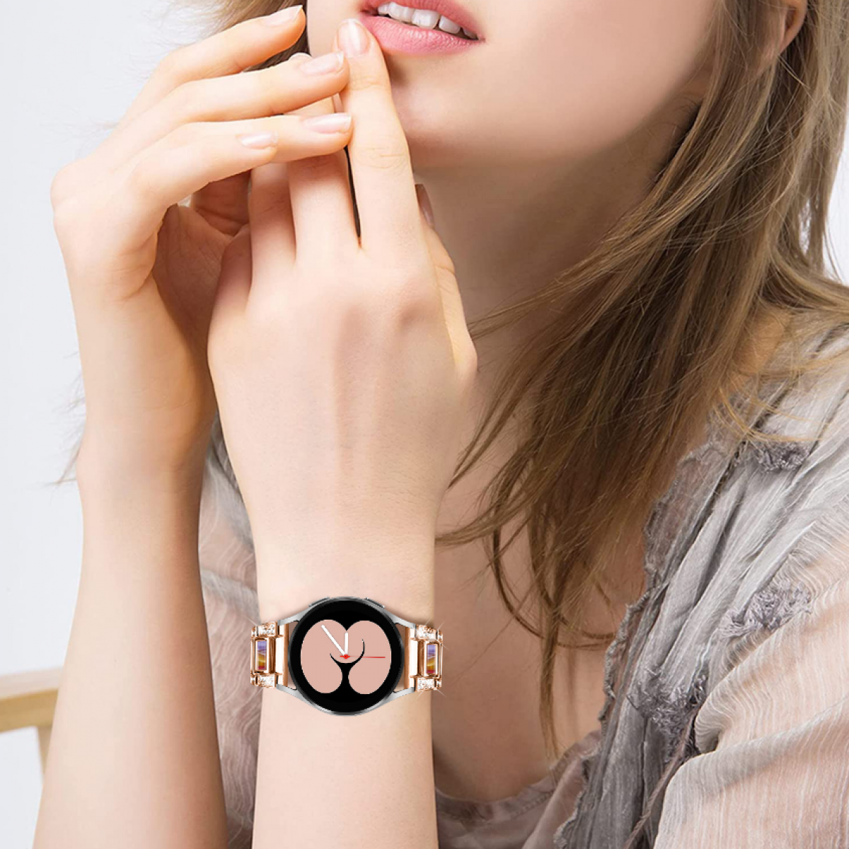 INF Uhrarmband, mm, Galaxy Ersatzarmband, Samsung, 20 Mehrfarbig Watch