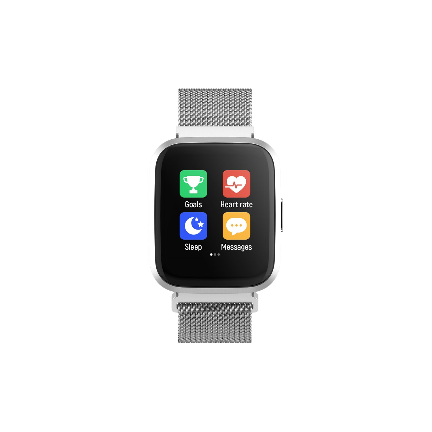 FOREVER SW-310 Smartwatch Universal, Silber