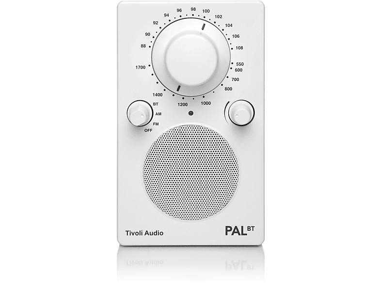 TIVOLI AUDIO PAL BT FMRadio, FM, FM, Bluetooth, Weiss MediaMarkt