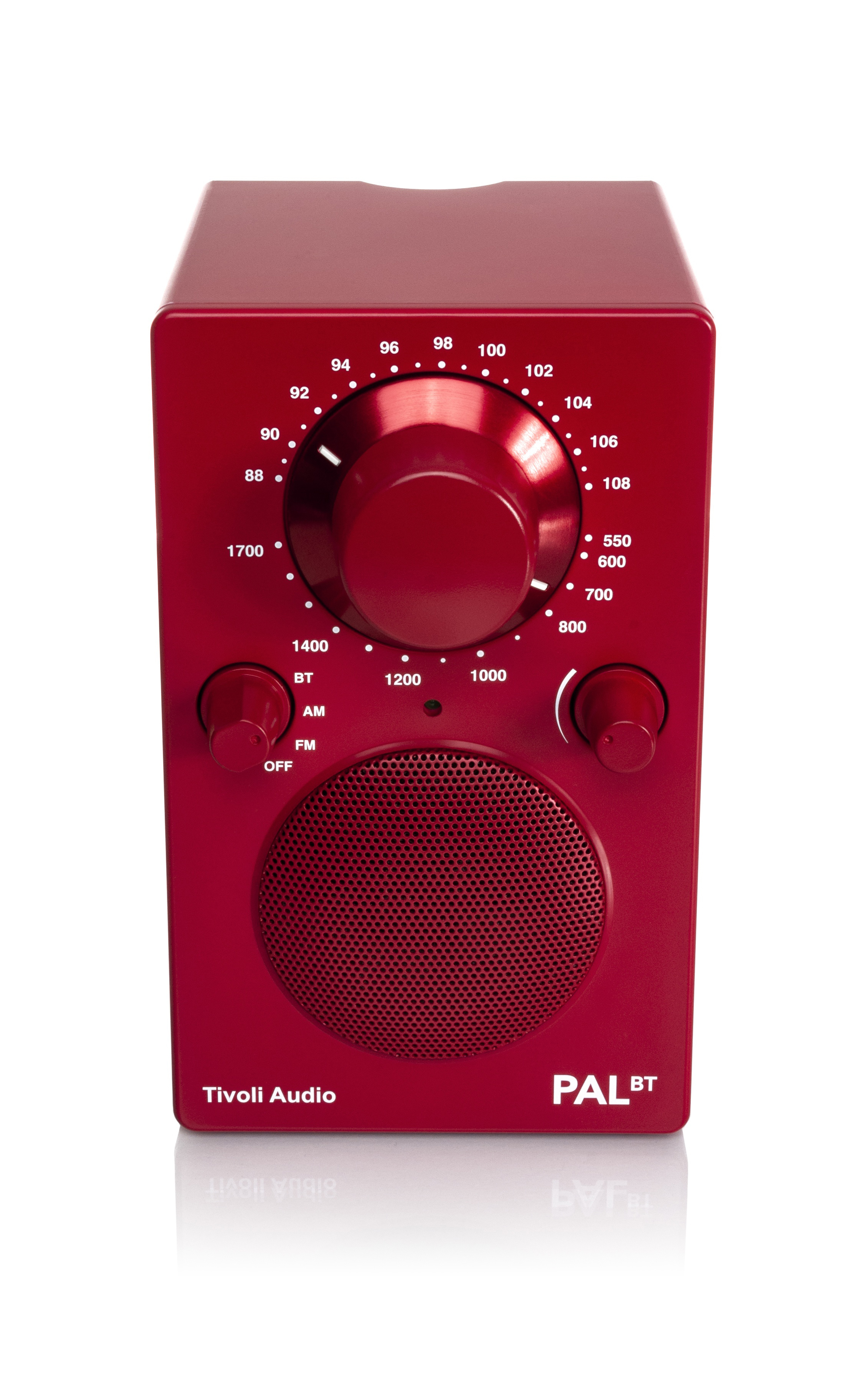 TIVOLI AUDIO PAL BT FM, Rot FM, FM-Radio, Bluetooth