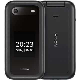 Móvil - NOKIA 2660 Flip, Negro, 800 mAh