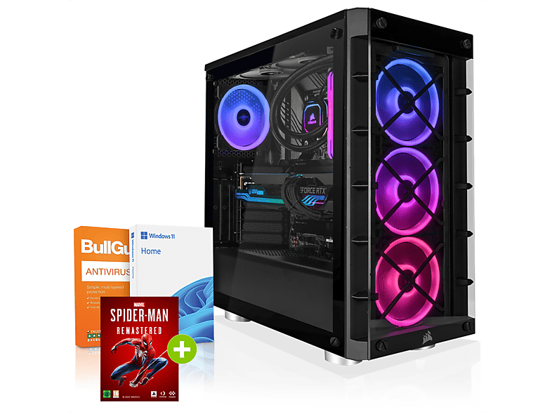 MEGAPORT Pro Gaming PC iCUE Intel Core i9 12900K, Windows 11, PC Gaming
