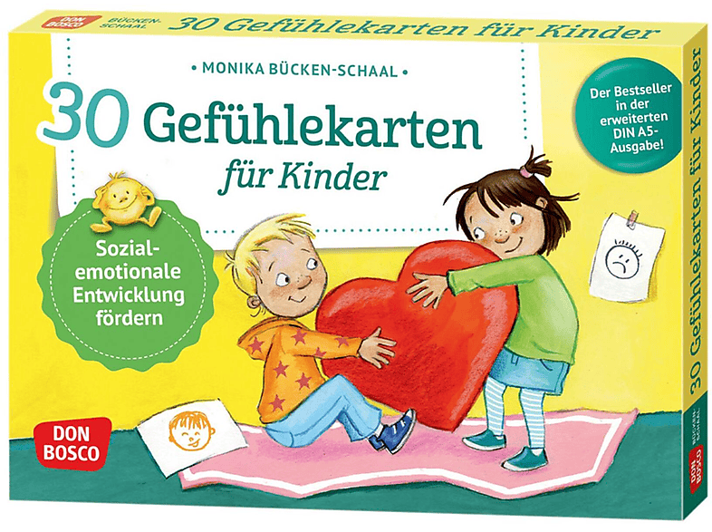 Diverse 30 Gefühlekarten Für Kinder Box 