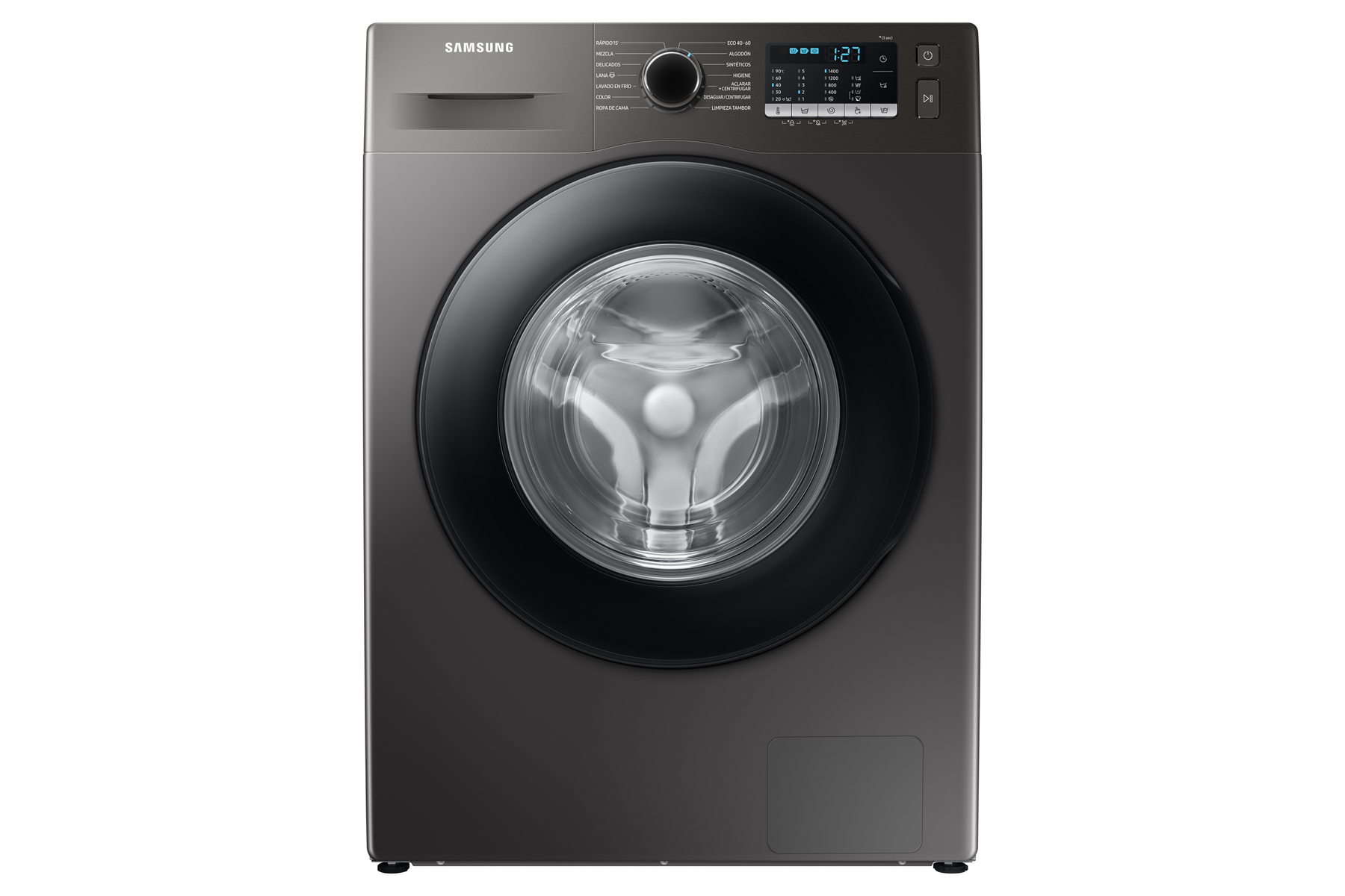 Lavadora carga frontal - WW90TA046AX SAMSUNG, 9 kg, Inox