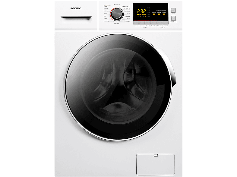 Lavadora HISENSE WFQA1214EVJM (12 kg - 1400 rpm - Blanco)