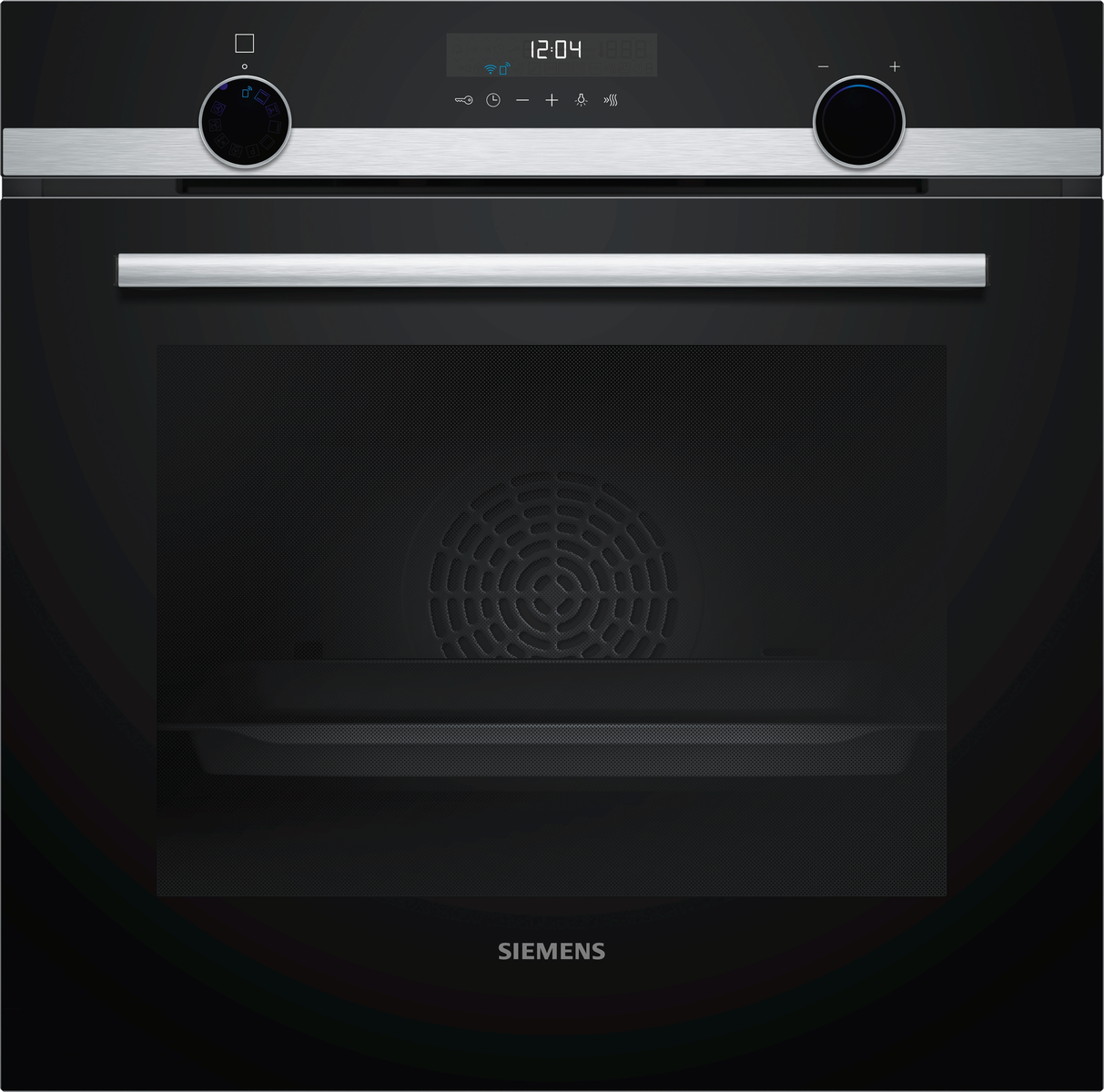 Horno - Horno SIEMENS, 71 l, Integrable, Pirolítico, Negro