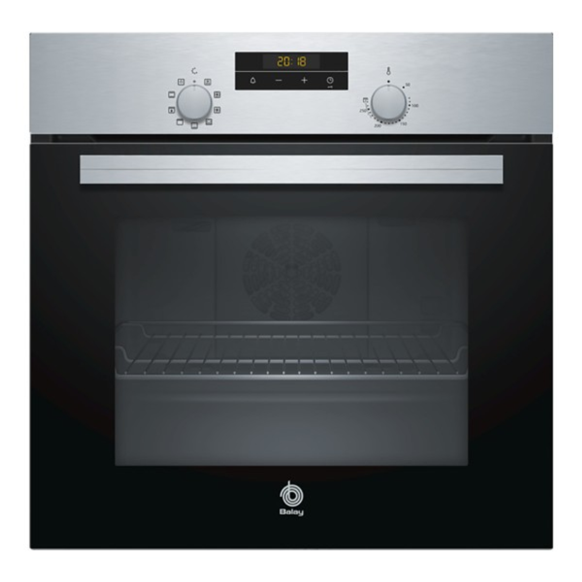 Horno Horno - Balay, 66 l, Encastrable/Independiente, Esmalte fácil de limpiar, Inox