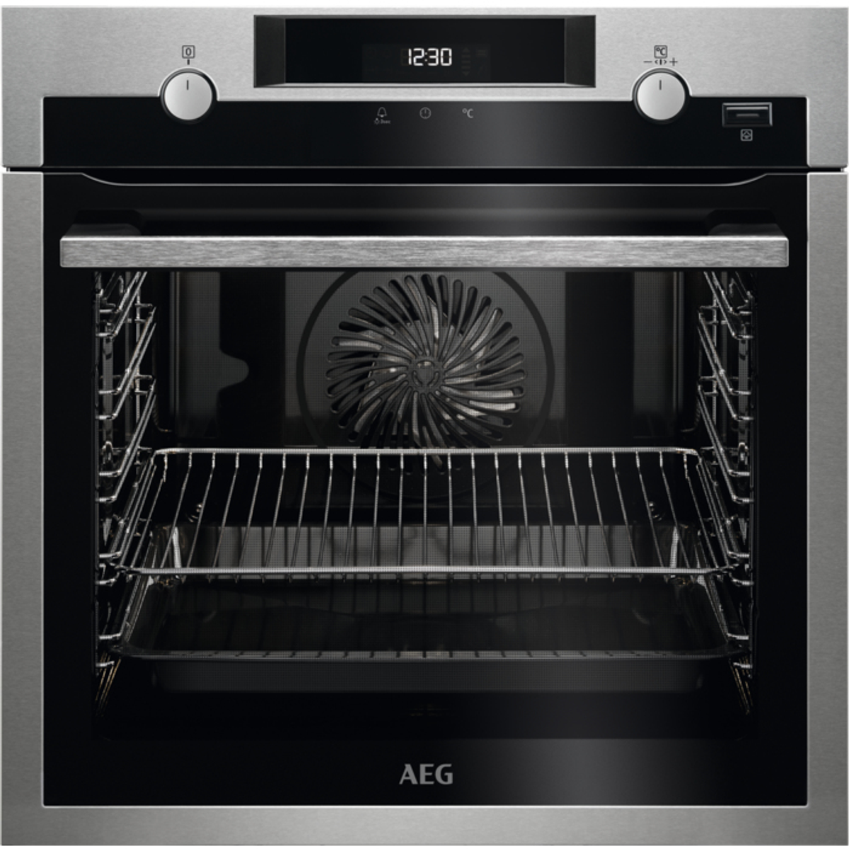 Horno multifunción - Horno multifunción AEG, 71 l, Integrable, Pirolítico, Inox