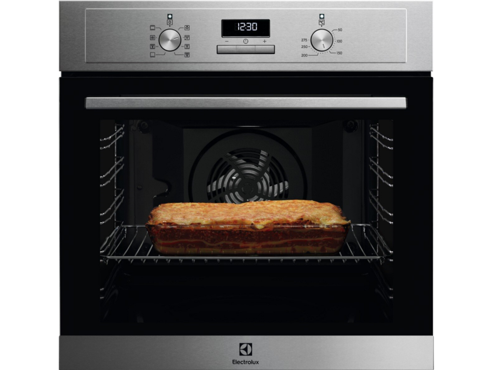 Horno convencional - EOH3H54X ELECTROLUX, 72 l, Integrable, Sí, Acero Inox