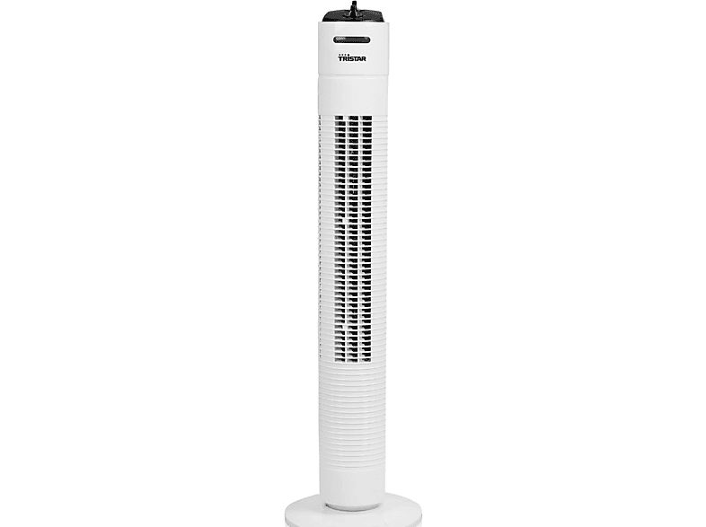 TRISTAR Turmventilator 79cm Weiß mit eingebautem Timer Turmventilator Weiß (35 Watt)