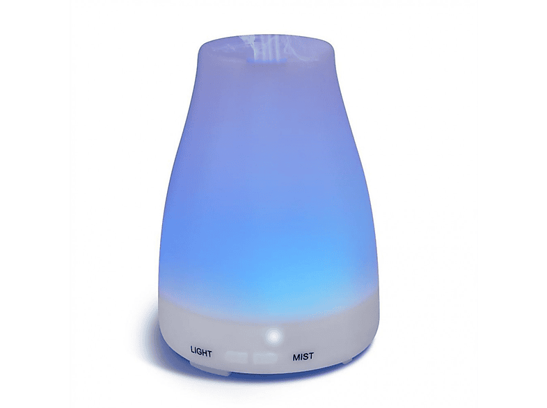 INF Aroma Diffuser - Luftbefeuchter und Aromalampe 100 ml Luftbefeuchter Weiß (Raumgröße: 10 m²)