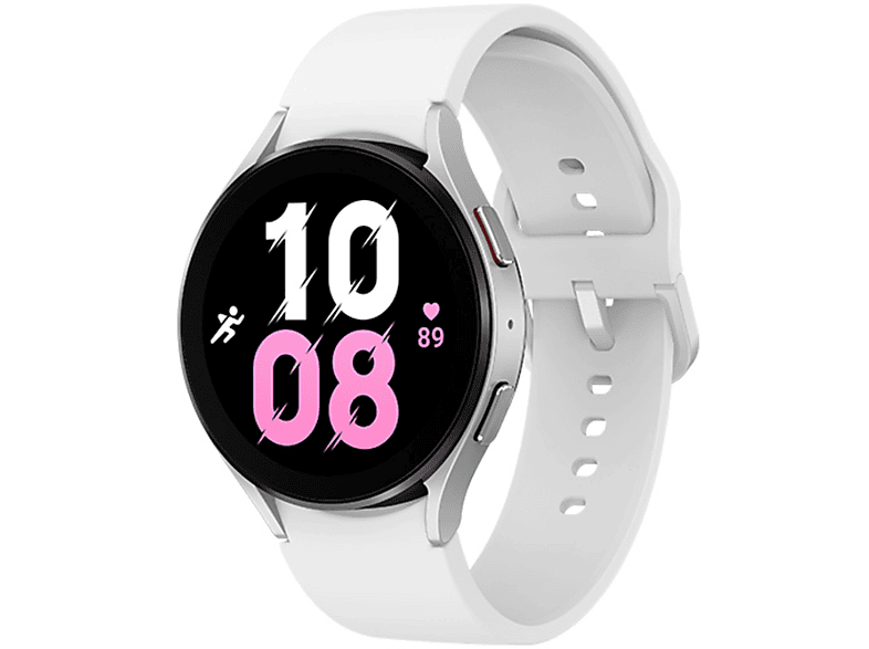 SAMSUNG Galaxy Watch5 R910 Smartwatch Silikon, Silber | Smartwatches mit GPS