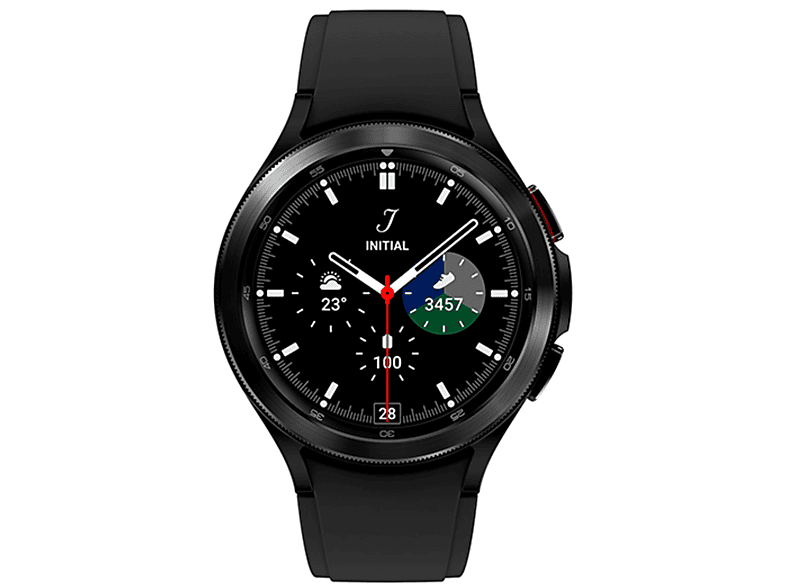 Schwarz Smartwatch R880 Classic SAMSUNG Galaxy Watch4 Silikon,