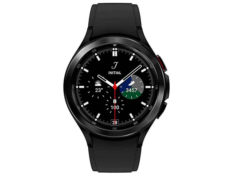 SAMSUNG Galaxy Watch4 Classic R880 Schwarz Smartwatch Silikon