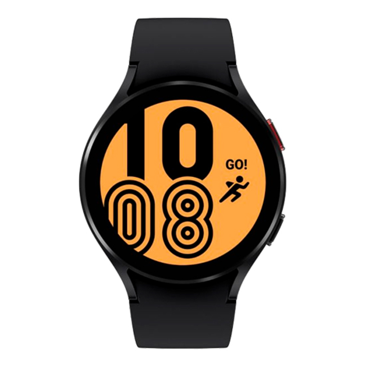 SAMSUNG Schwarz Silikon, Smartwatch Galaxy R865 Watch4