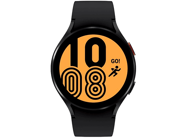 Schwarz SAMSUNG Smartwatch R865 Galaxy Silikon, Watch4