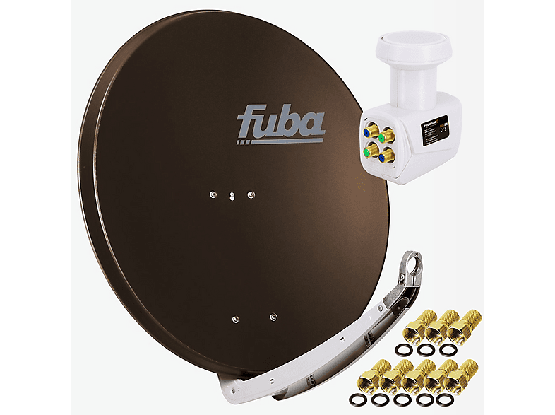 Satellitenschüssel - Fuba DAA850W : 85 Cm Weiß Testsieger