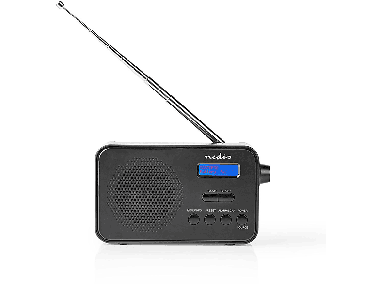 Schwarz Radio, RDDB1000BK DAB+, NEDIS