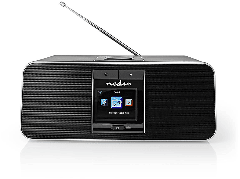 NEDIS RDIN5005BK Radio, DAB+, Bluetooth, Schwarz MediaMarkt