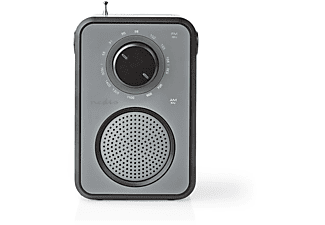 NEDIS RDFM1400GY Radio, FM, Grau