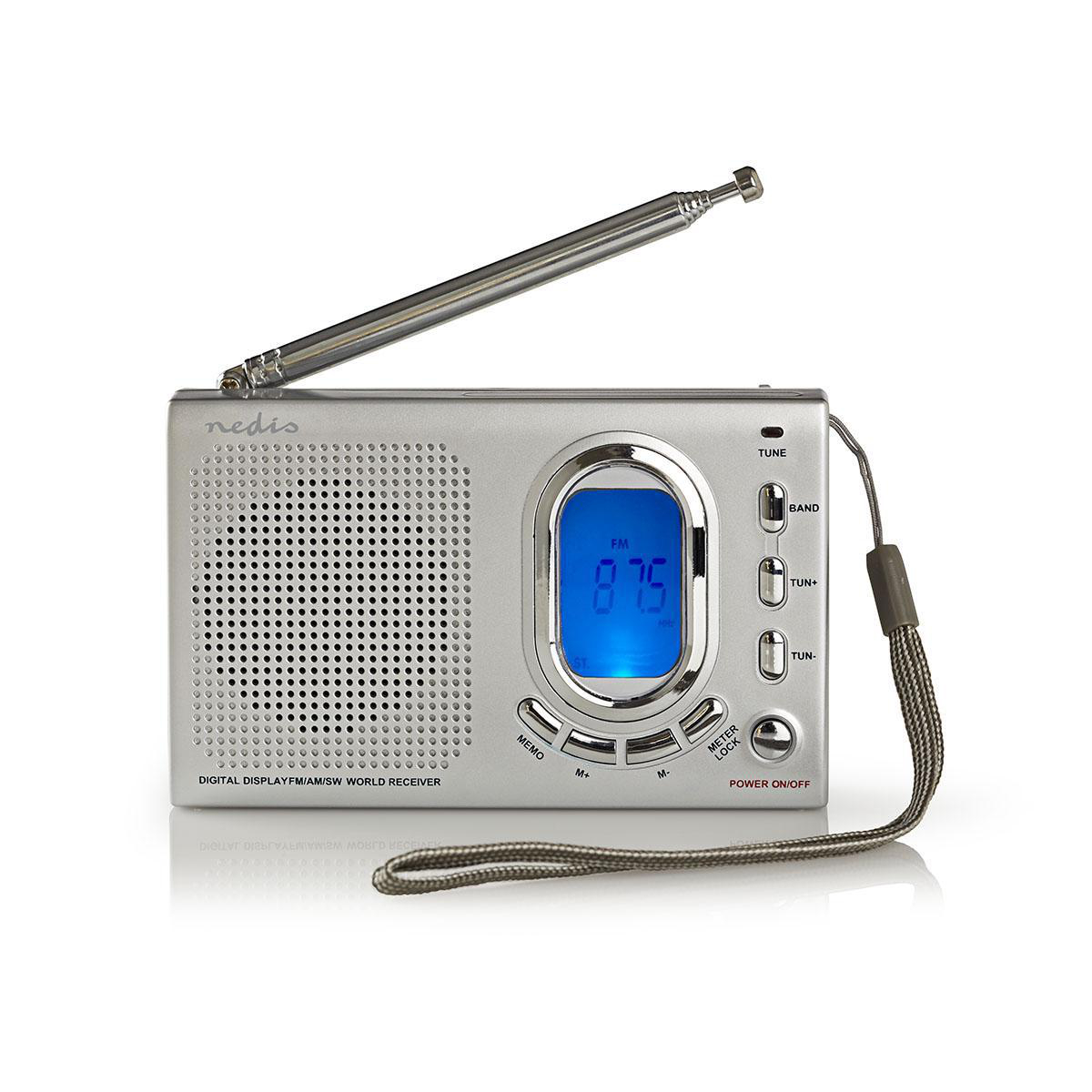 NEDIS RDWR1000GY Grau Radio, FM