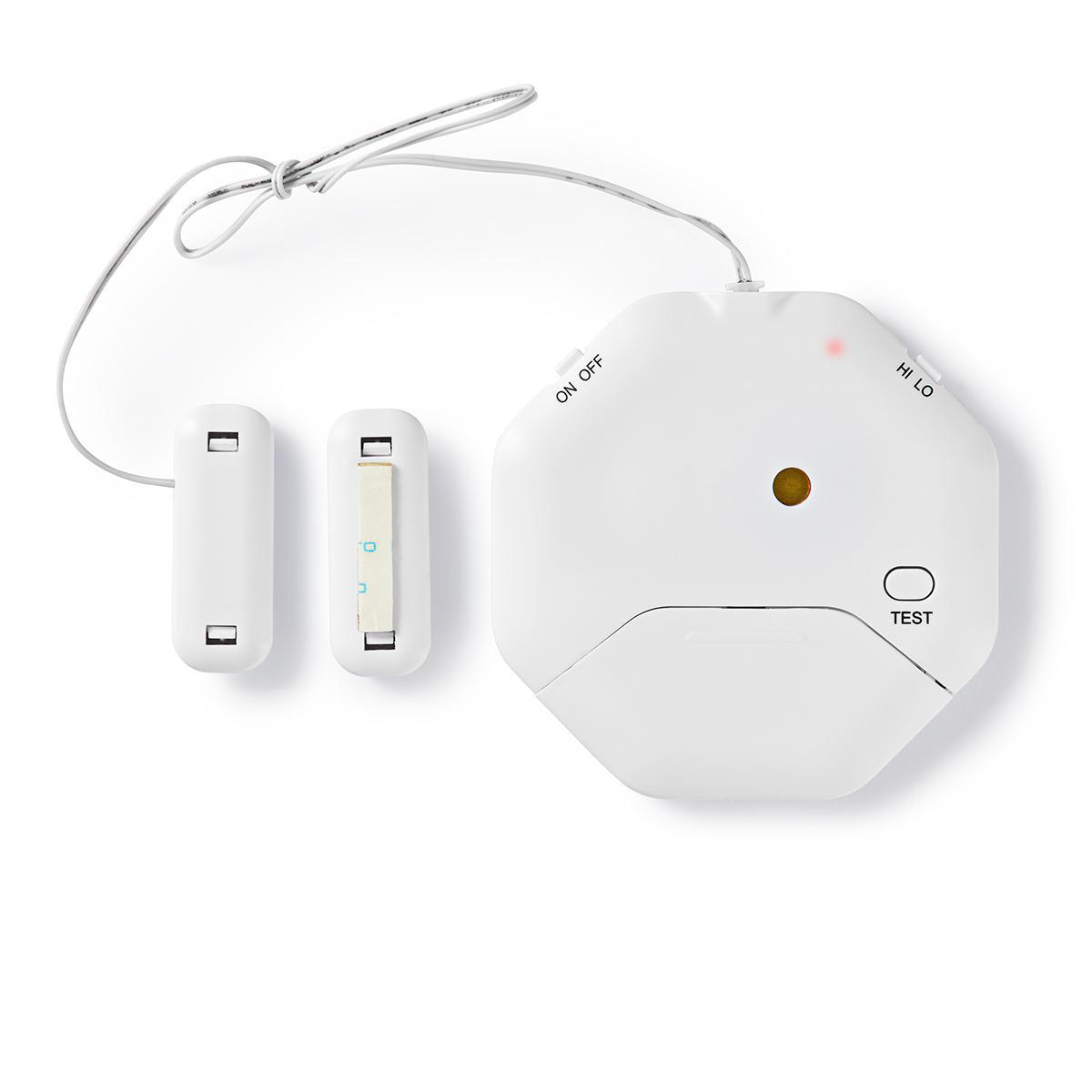 NEDIS ALRMGBD20WT Allarme per porte e finestre Bianco