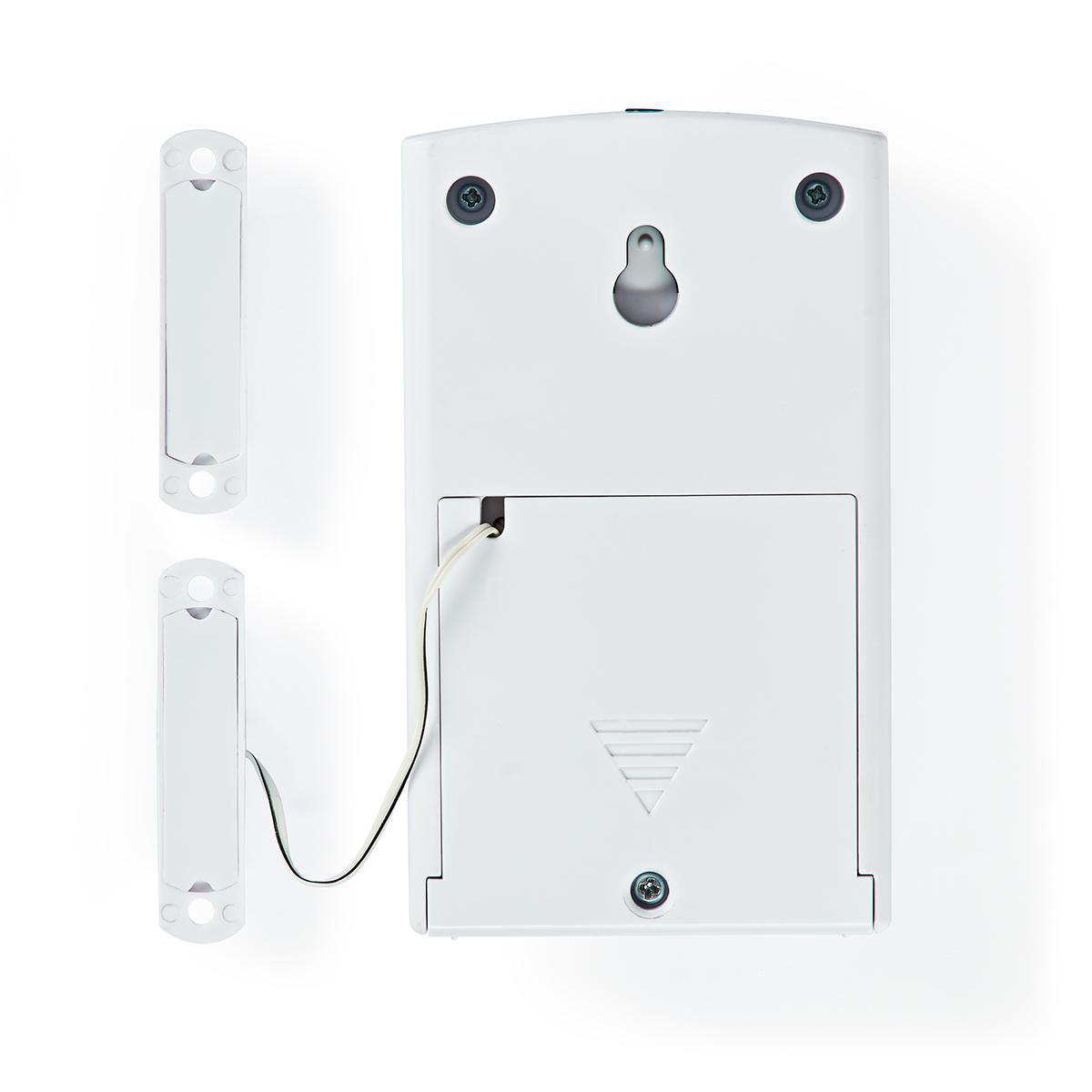NEDIS ALRMD30WT Allarme porta-finestra Bianco