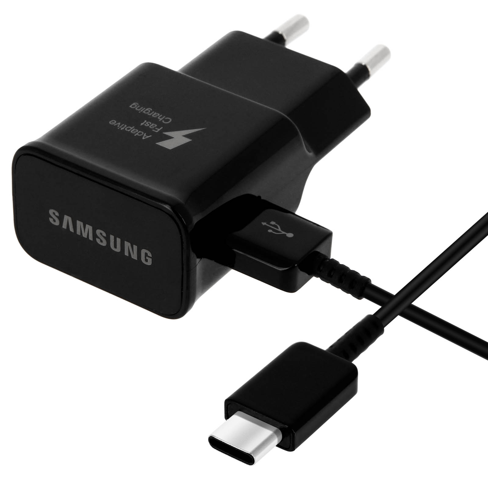 USB-C Netzteil, Samsung, Netzteile Wand-Ladegerät Schwarz SAMSUNG 1.67A