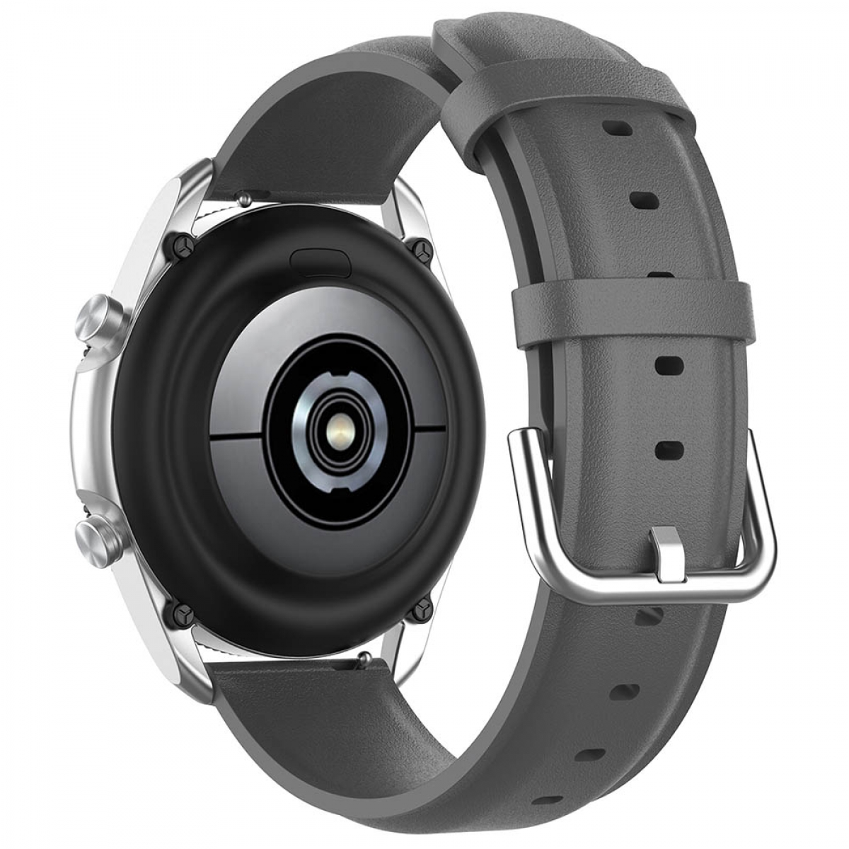 CASEONLINE CA2, Ersatzarmband, Samsung, Galaxy Watch (41mm), Grau 3