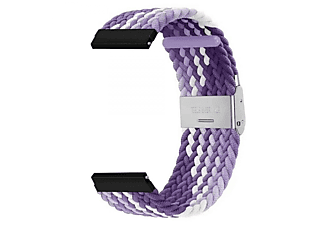 CASEONLINE Braided, Ersatzarmband, Samsung, Galaxy Watch 4 Classic (42mm), Gradient purple
