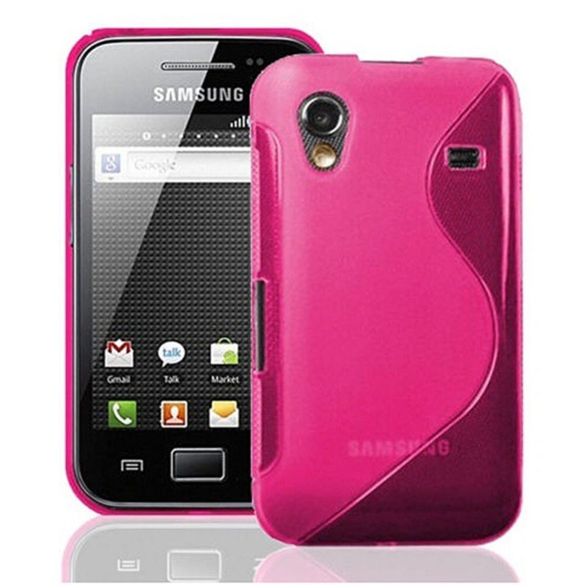 CASEONLINE Samsung, S-Line, Backcover, Pink Ace, Galaxy