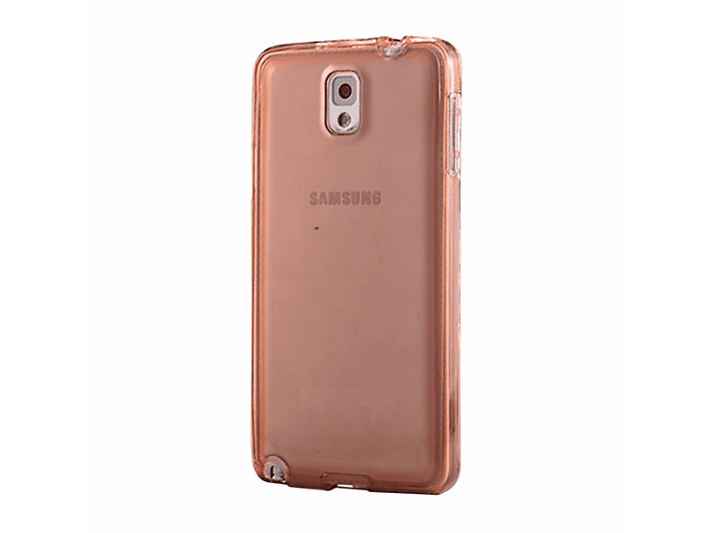 CASEONLINE 360°, Backcover, Samsung, 3, Galaxy Pink Note