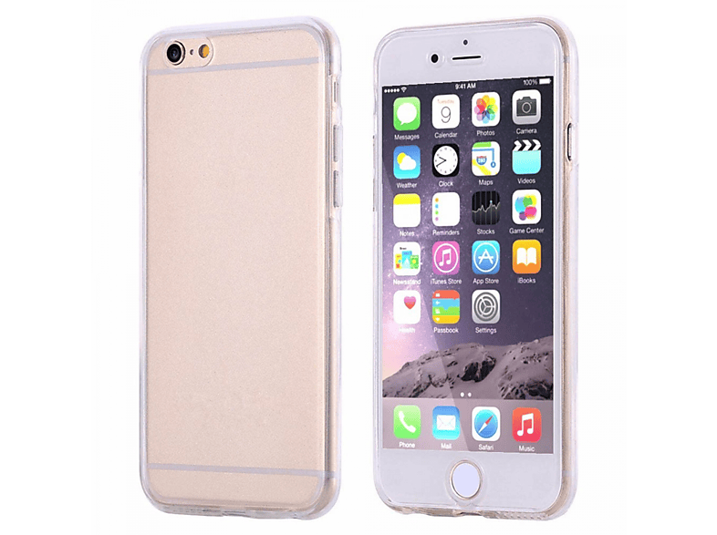 Backcover, CASEONLINE 360°, Transparent iPhone 6, Apple,