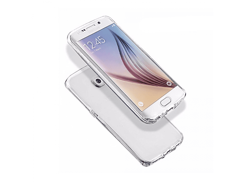 CASEONLINE 360°, Backcover, Samsung, Galaxy S6 Edge, Transparent