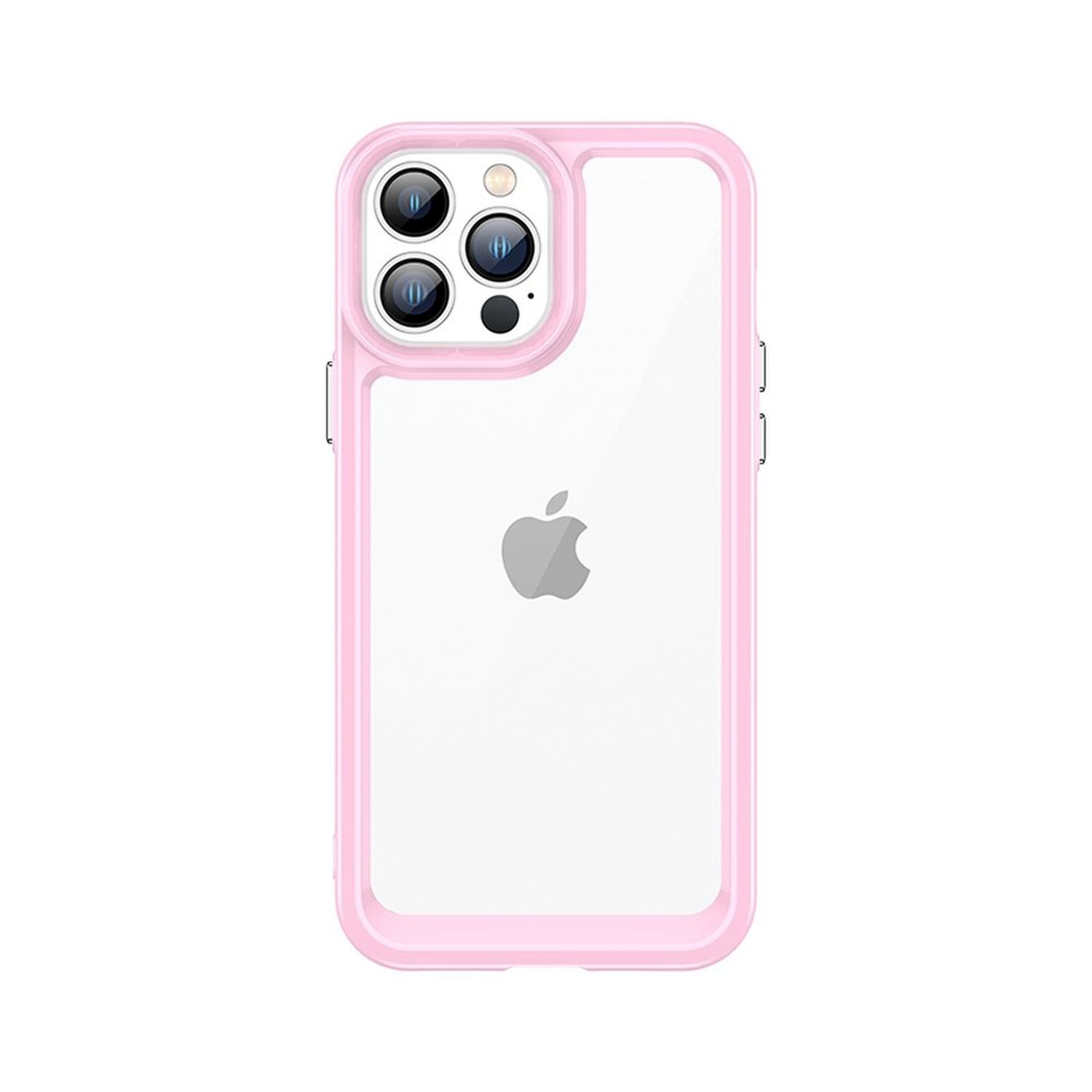 COFI Outer iPhone iPhone mit Pink Case SE Space Hülle Handy-Hülle Apple, Cover Gelrahmen Schutz Pink, kompatibel Hardcover Backcover, SE