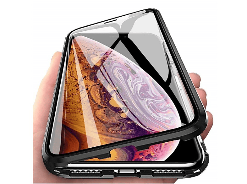 COFI 360° Magnet Full iPhone Cover, Pro, Full Apple, Transparent 14 Slim