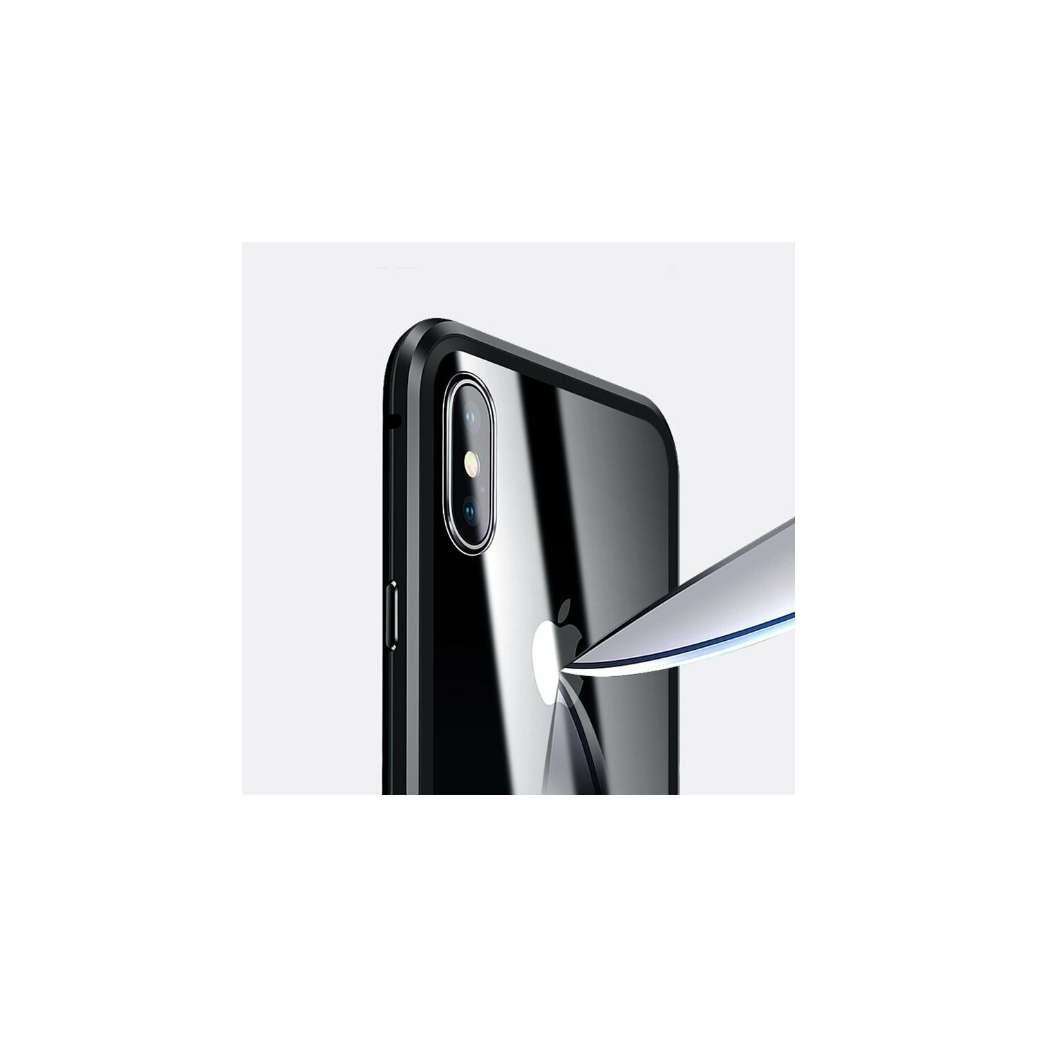 Magnet COFI Slim, Cover, iPhone Transparent Full 360° Apple, 14, Full