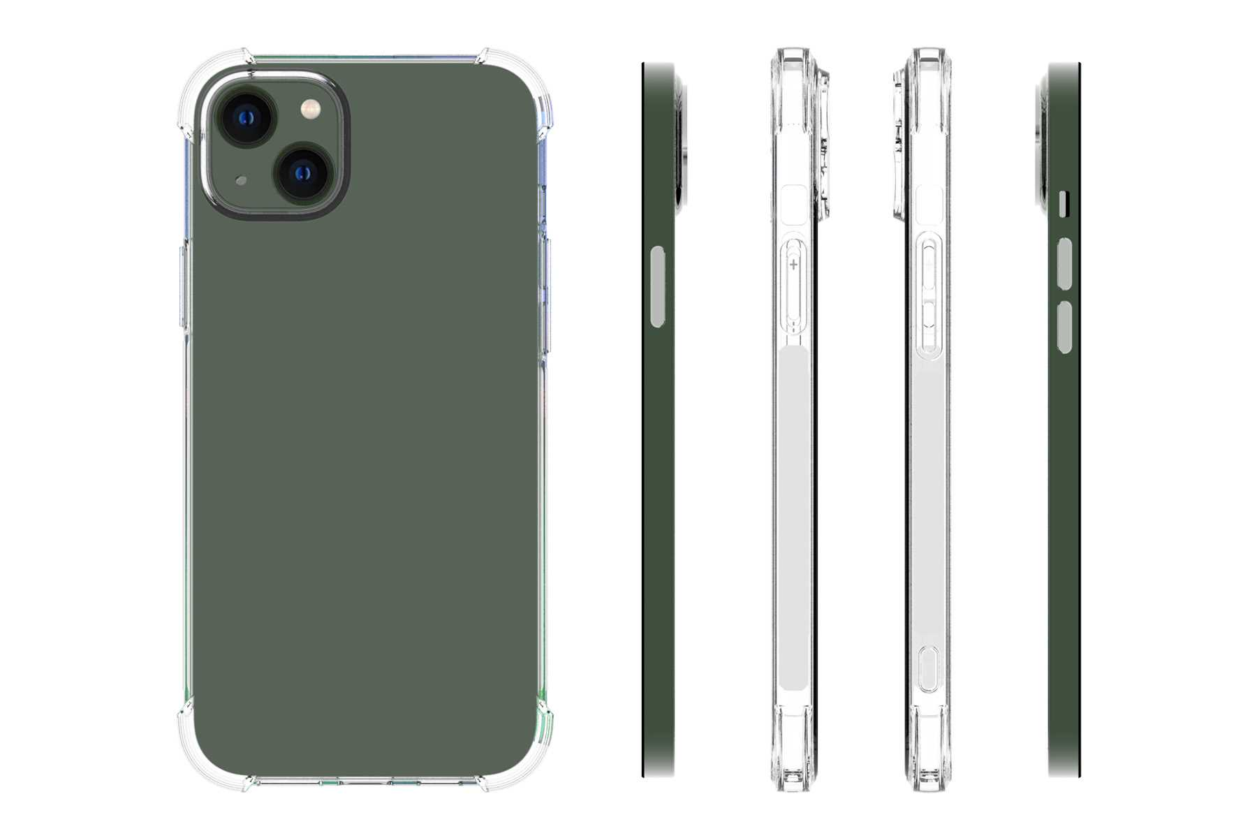 15 Clear Plus, Schutz Backcover, MTB Apple, Hülle, ENERGY Transparent Case Armor MORE iPhone
