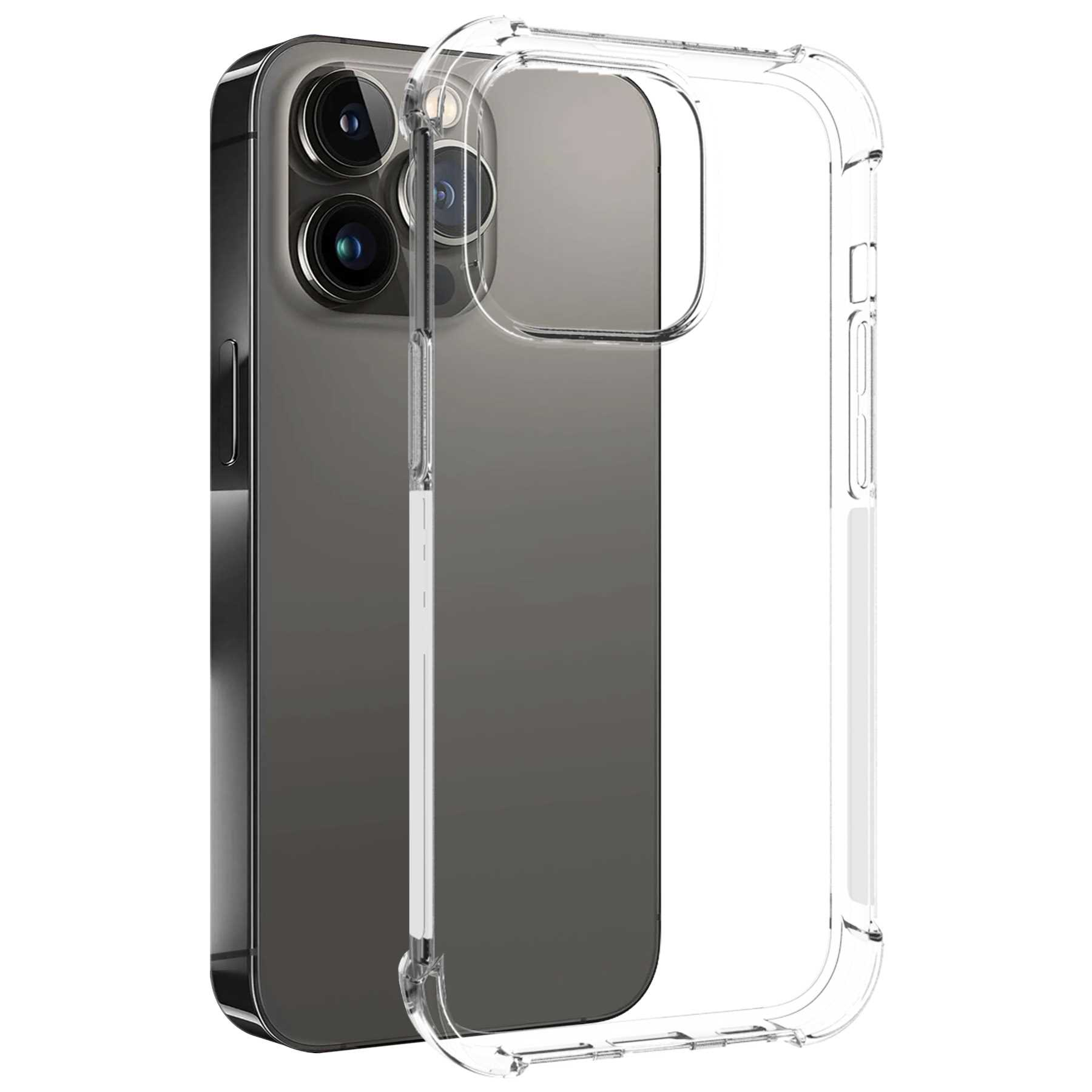 ENERGY iPhone Armor Clear Case Pro, Schutz Apple, Backcover, Transparent 15 MTB Hülle, MORE