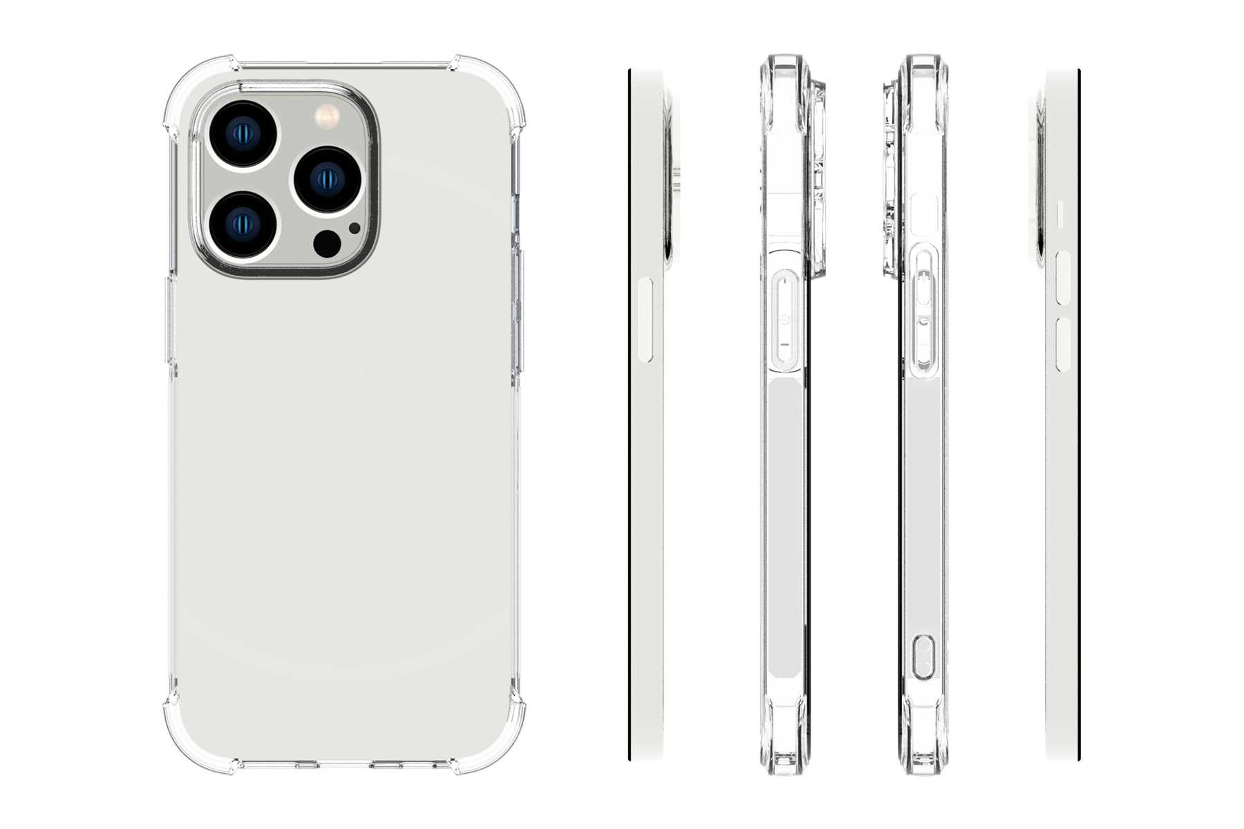 ENERGY iPhone Armor Clear Case Pro, Schutz Apple, Backcover, Transparent 15 MTB Hülle, MORE