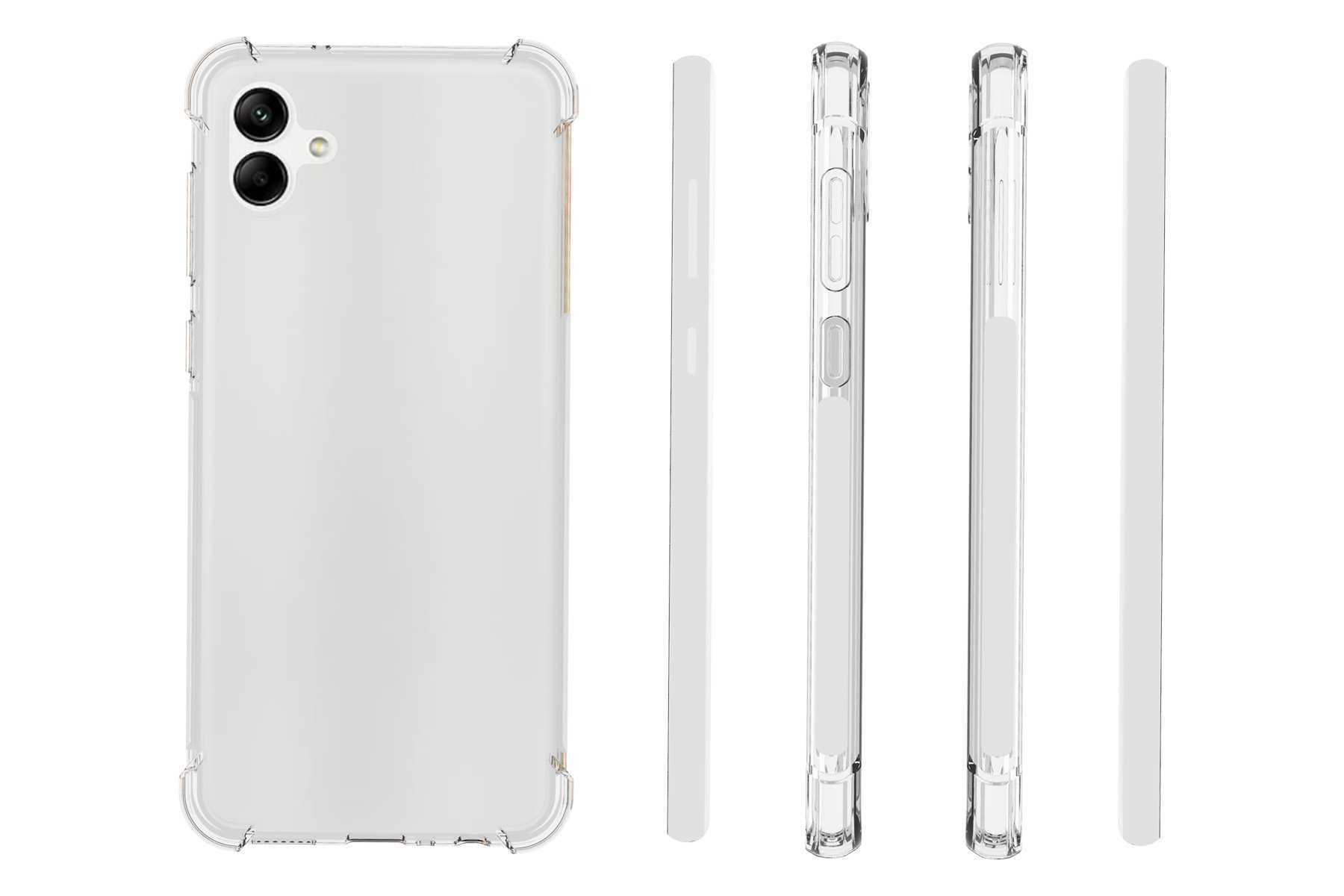 A04 Case, Transparent Backcover, ENERGY MORE 4G, MTB Clear Galaxy Samsung, Armor