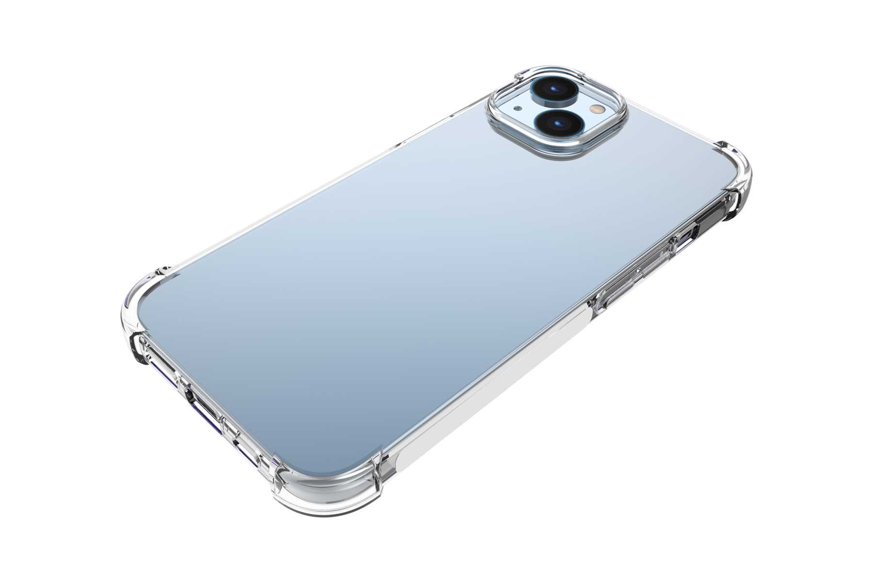 Apple, Armor iPhone Clear Backcover, Hülle, ENERGY Case MTB 15, Transparent Schutz MORE